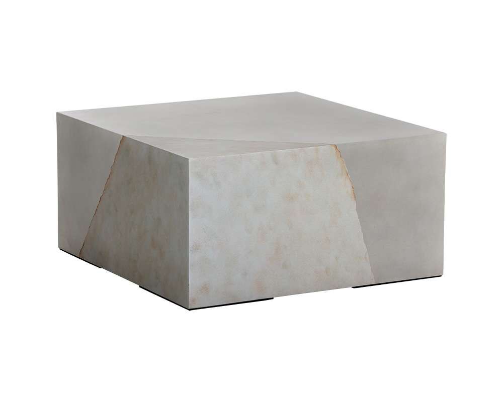 Sunpan - Solterra Kyson Coffee Table - Silver - 105227 veiw 2