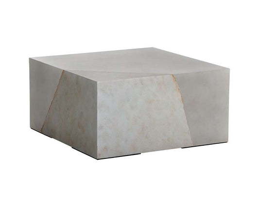 Sunpan - Solterra Kyson Coffee Table - Silver - 105227 veiw 2