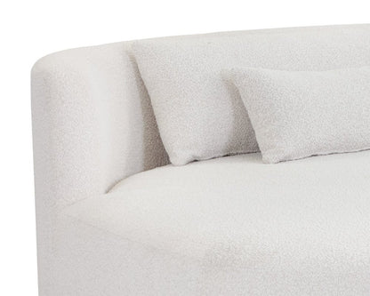 Sunpan - Laken Sofa Chaise Laf - Copenhagen White - 111215_CLOSEOUT view 7