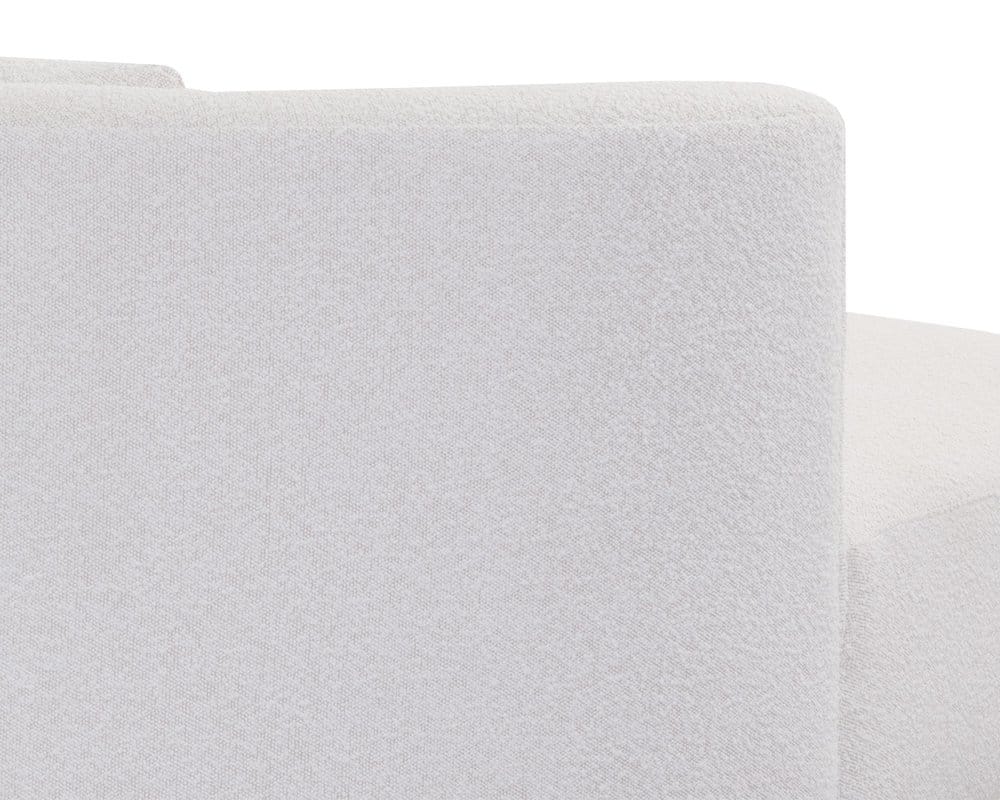 Sunpan - Laken Sofa Chaise Laf - Copenhagen White - 111215_CLOSEOUT view 8