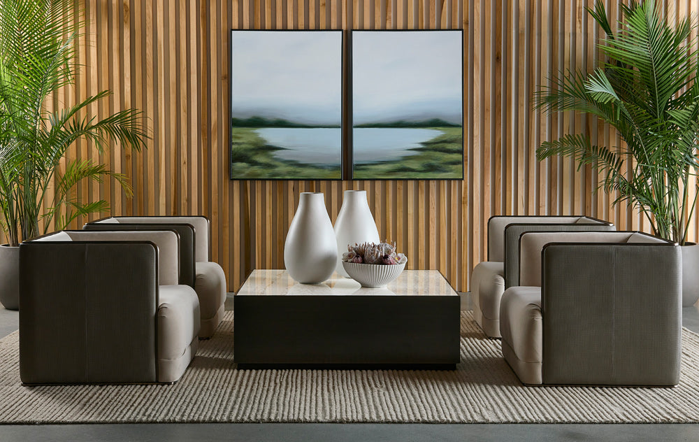 Sunpan - Lakeside Views (Set Of 2) - 36in X 48in - Black Floater Frame - A0367 view 10