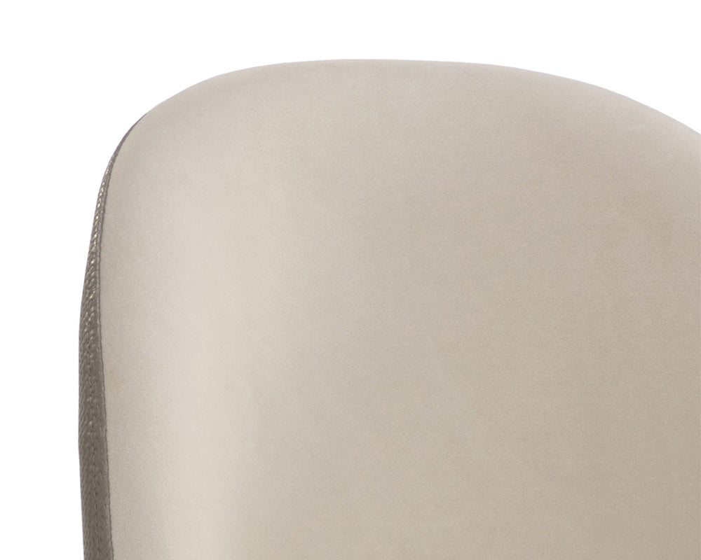 Sunpan - Lavania Counter Stool - Meg Taupe / Porcini Taupe - 111645 view 7