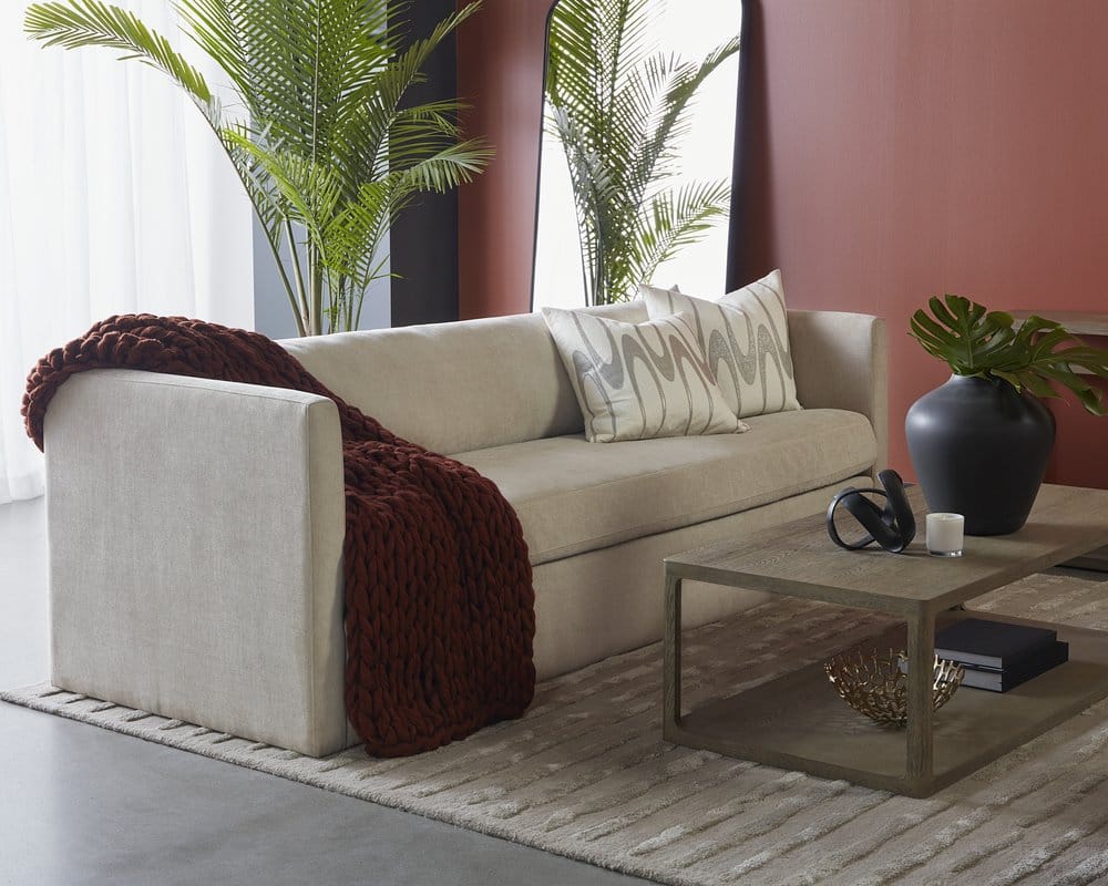 Sunpan - Leander Sofa - Danny Cream - 109742 view 3