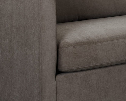 Sunpan - Leander Sofa - Danny Dusty Brown - 109741 view 4