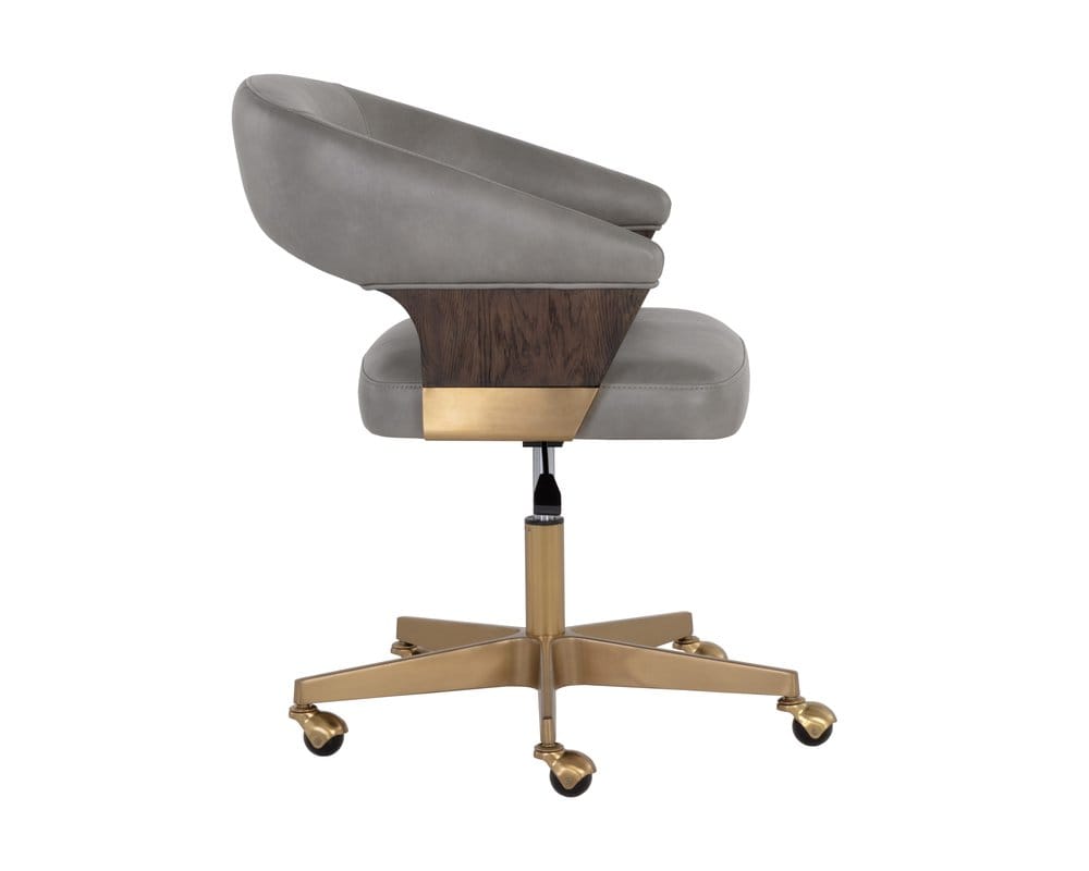 Sunpan - Leonce Office Chair - Bravo Metal - 108157_CLOSEOUT view 3