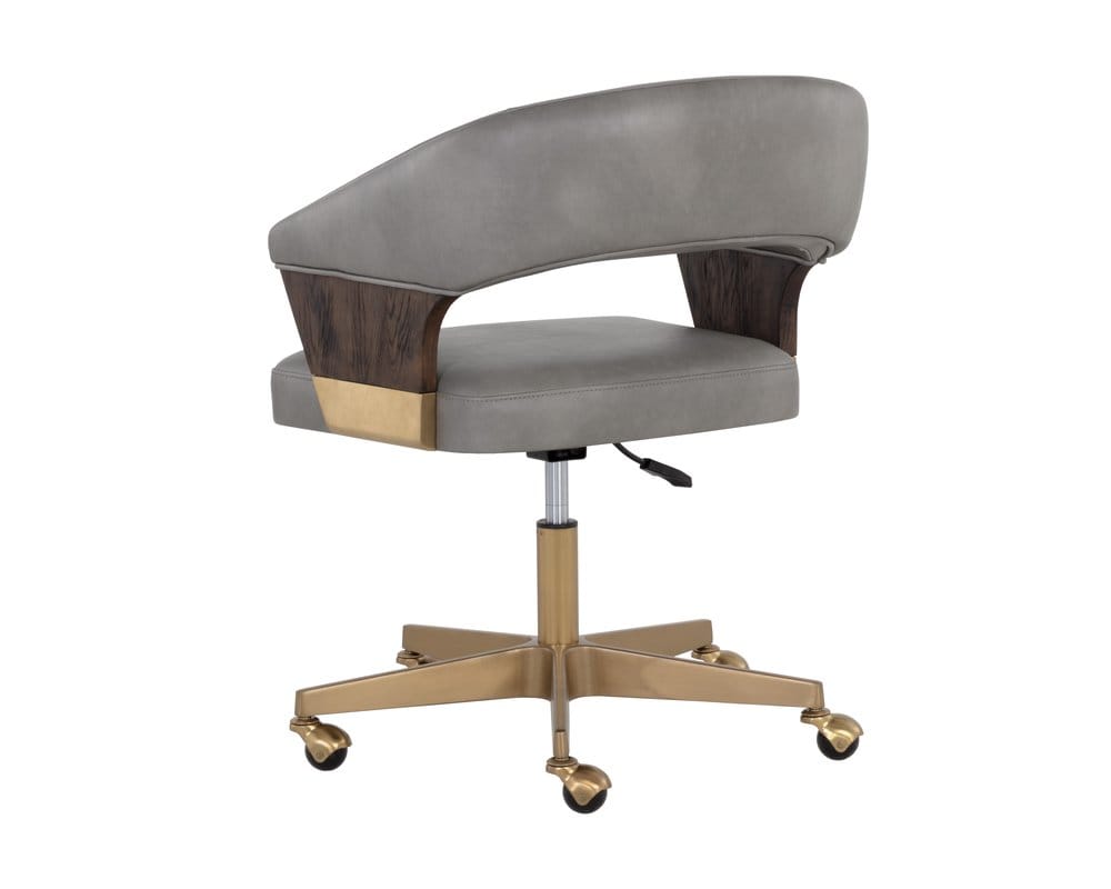 Sunpan - Leonce Office Chair - Bravo Metal - 108157_CLOSEOUT view 4