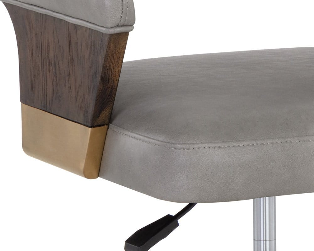 Sunpan - Leonce Office Chair - Bravo Metal - 108157_CLOSEOUT view 6