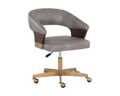 Sunpan - Leonce Office Chair - Bravo Metal - 108157 veiw 1