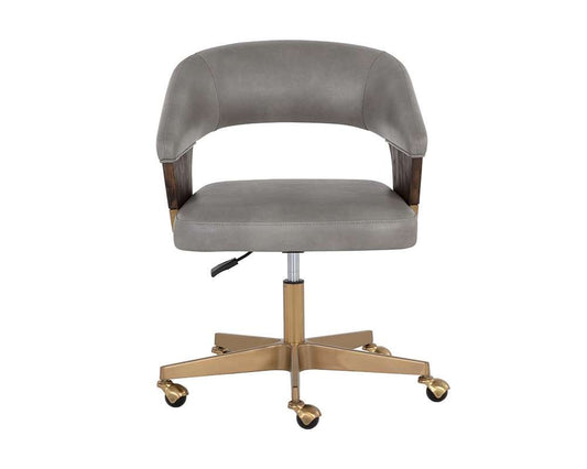 Sunpan - Leonce Office Chair - Bravo Metal - 108157 veiw 2
