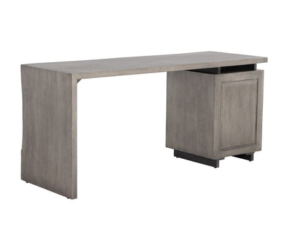 Sunpan - Lewis Desk - Grey - 108480_CLOSEOUT view 4