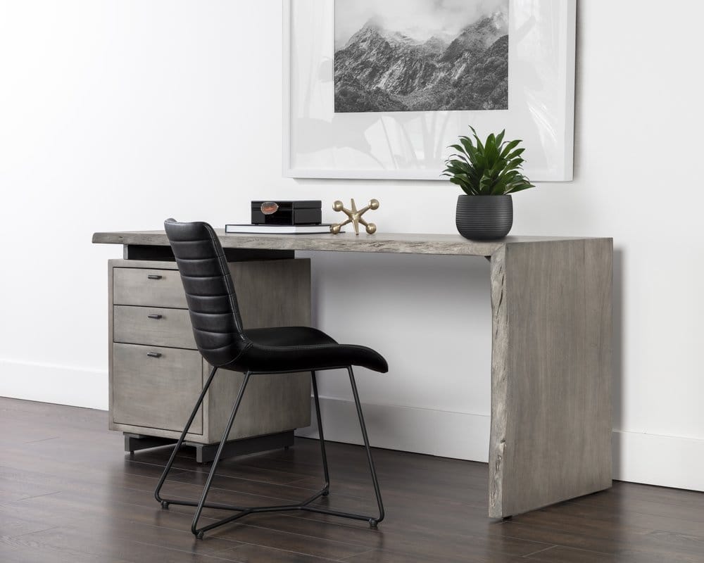 Sunpan - Lewis Desk - Grey - 108480_CLOSEOUT view 6