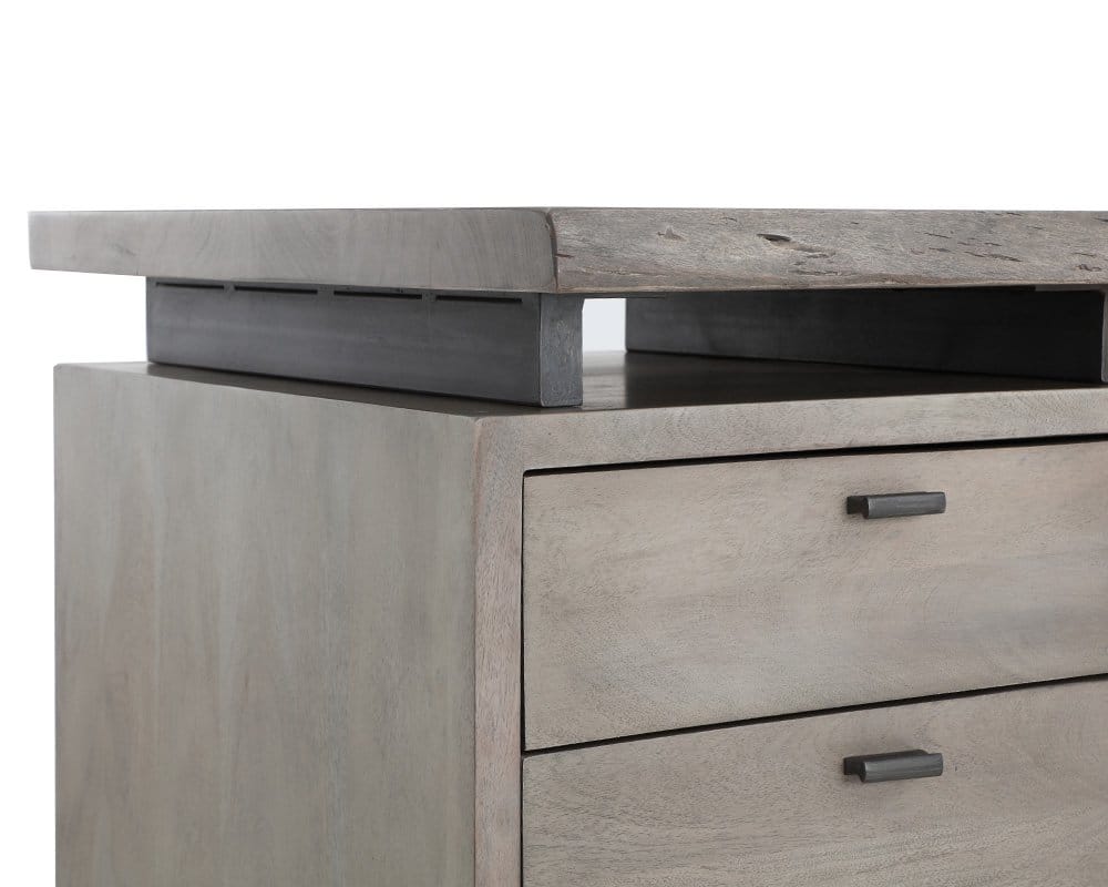 Sunpan - Lewis Desk - Grey - 108480_CLOSEOUT view 8