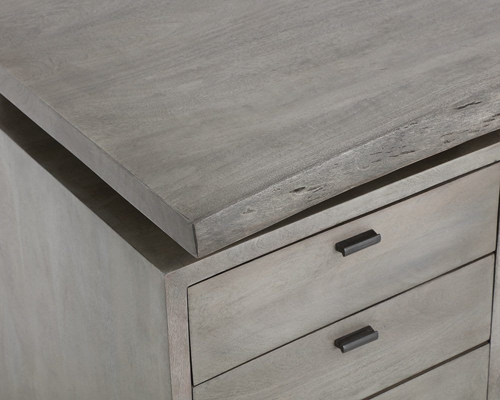Sunpan - Lewis Desk - Grey - 108480_CLOSEOUT view 9