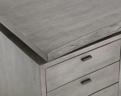 Sunpan - Lewis Desk - Grey - 108480 view 8