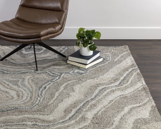 Sunpan - Loretto Hand-Tufted Rug - Natural - 9 X 12 - 108734_CLOSEOUT view 2