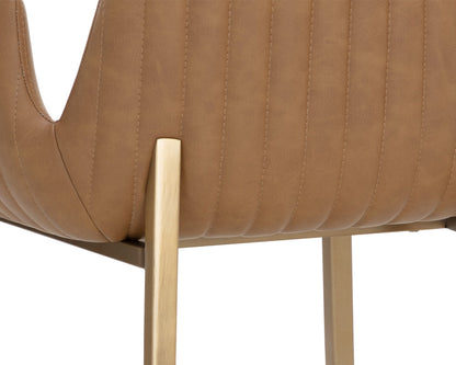 Sunpan - Ikon Lucano Counter Stool - Milliken Cognac - 111122 view 5