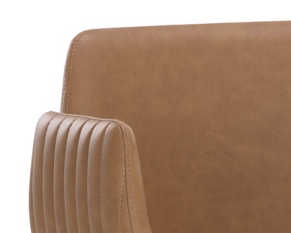 Sunpan - Ikon Lucano Counter Stool - Milliken Cognac - 111122 view 7