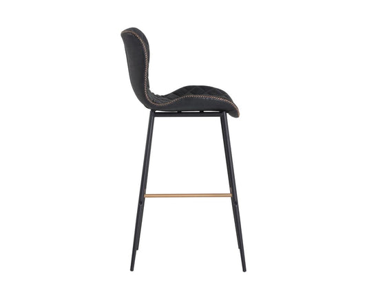 Sunpan - Lyla Barstool - Antique Black (Set Of 2) - 104031 view 2