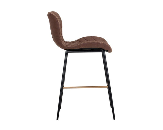 Sunpan - Lyla Counter Stool - Antique Brown (Set Of 2) - 104034 view 2