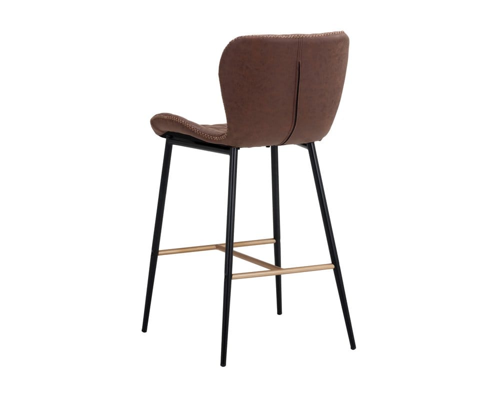 Sunpan - Lyla Counter Stool - Antique Brown (Set Of 2) - 104034 view 3