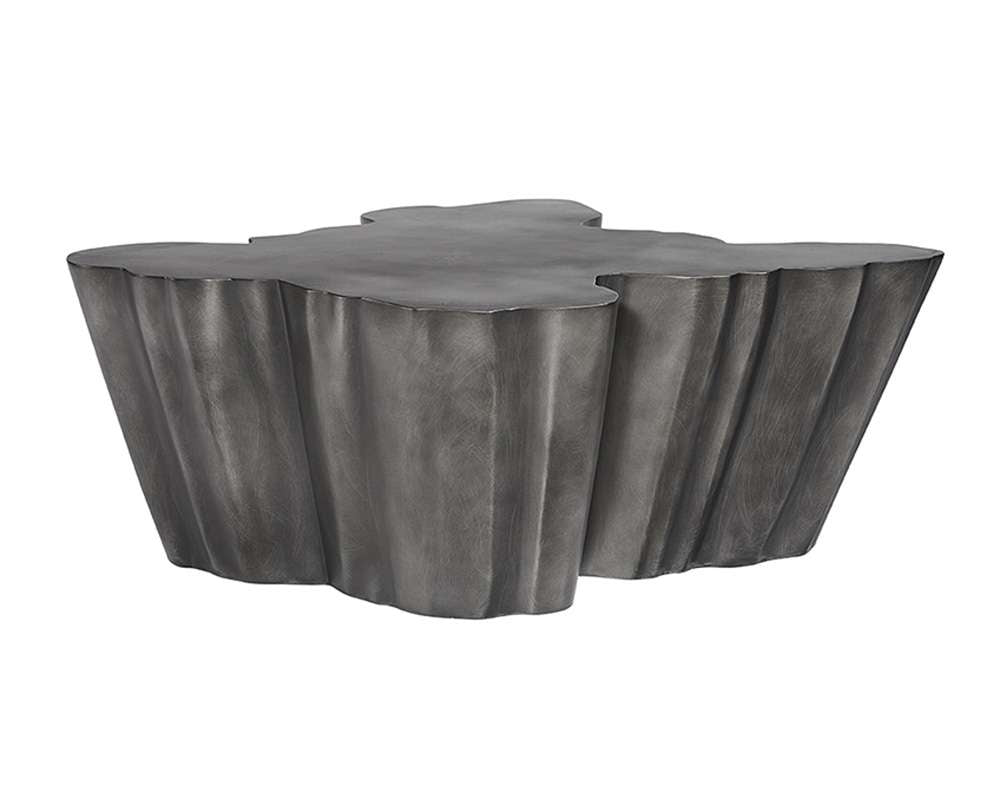 Sunpan - Ikon Lynx Coffee Table - Antique Grey - 107149_CLOSEOUT veiw 2