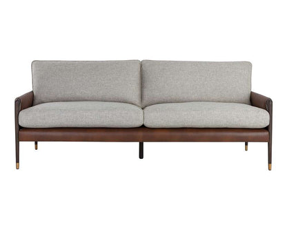 Sunpan - Westport Mauti Sofa - Brown - Vault Fog / Bravo Cognac - 110574 veiw 2