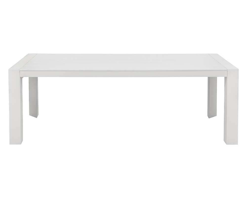 Sunpan - Merano Dining Table - White - 90in - 110968 veiw 3