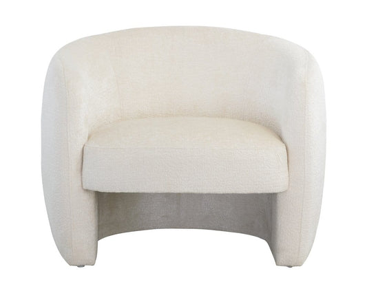 Sunpan - Mircea Lounge Chair - Bergen Ivory - 109723 view 2
