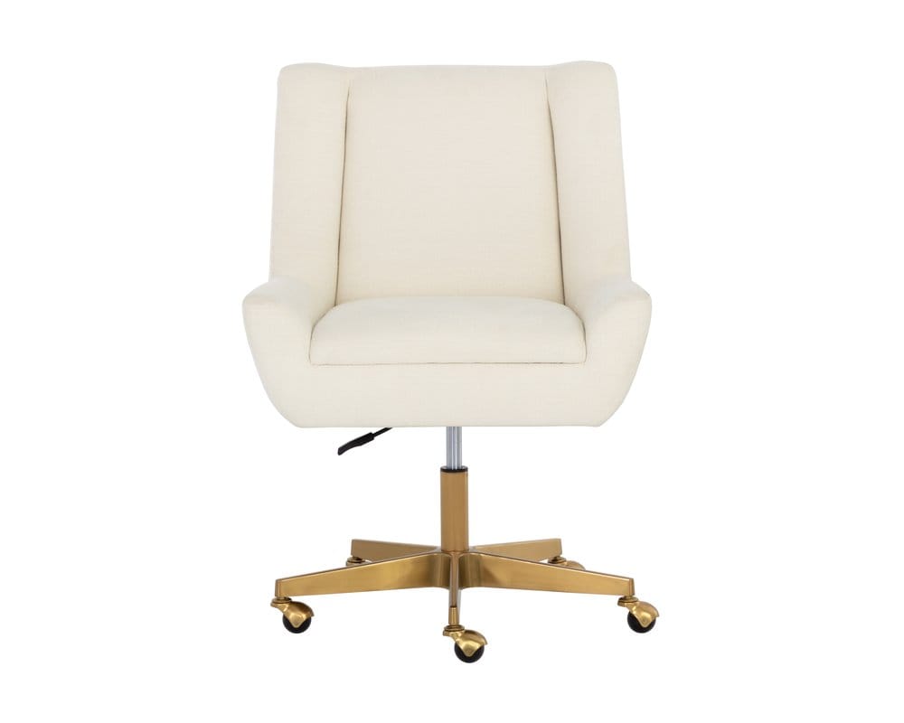 Sunpan - Mirian Office Chair - Zenith Alabaster - 107855 view 2