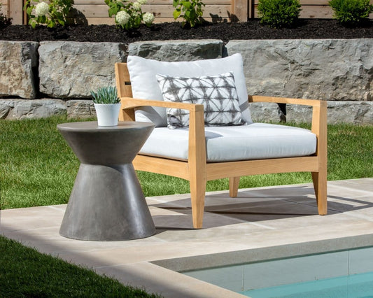 Sunpan - MIXT Astley End Table - Grey - 78018 view 2