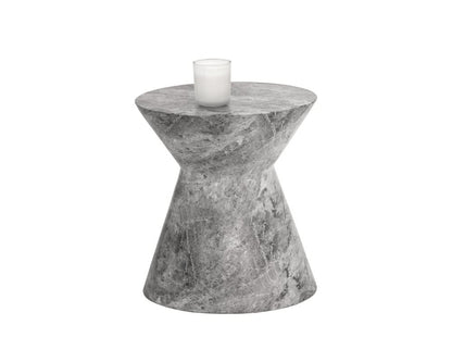 Sunpan - MIXT Astley End Table - Marble Look - Grey - 106496 view 1