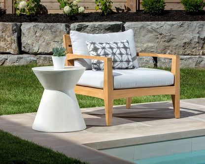 Sunpan - MIXT Astley End Table - White - 78016 view 3