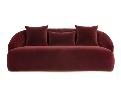 Sunpan - MIXT Astrid Sofa - Merlot - 103642 view 2