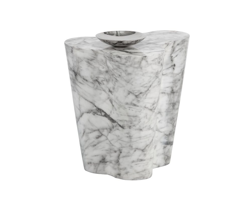 Sunpan - MIXT Ava End Table - Large - Marble Look - 103311 view 1