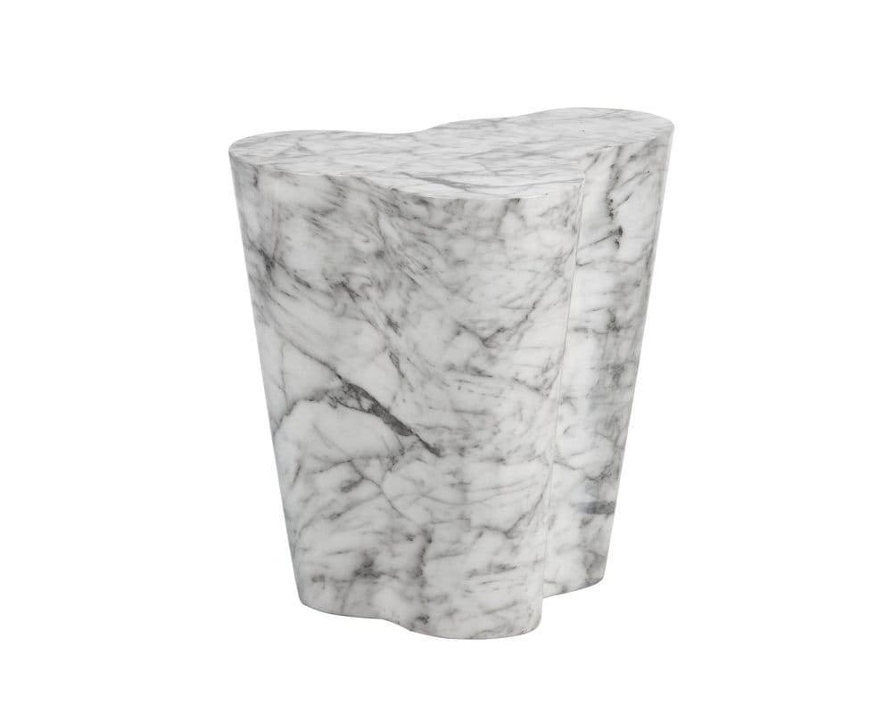 Sunpan - MIXT Ava End Table - Large - Marble Look - 103311 view 2