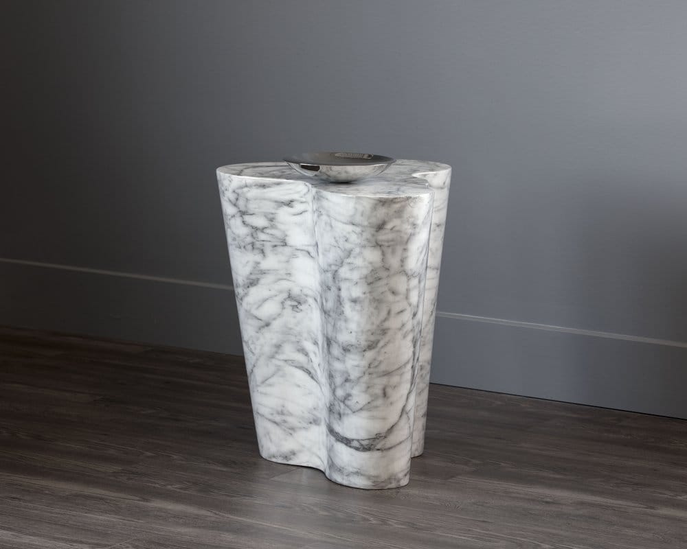 Sunpan - MIXT Ava End Table - Large - Marble Look - 103311 view 5