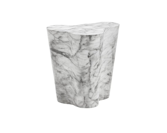 Sunpan - MIXT Ava End Table - Small - Marble Look - 103310 view 2