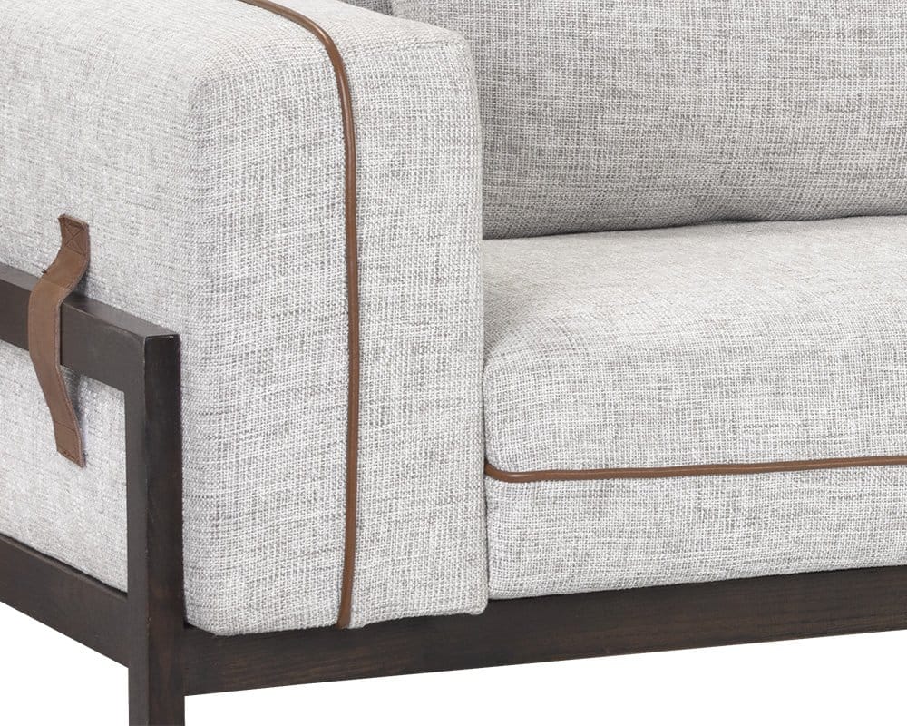 Sunpan - MIXT Belinda Sofa - Rhapsody Greige - 105447 view 5