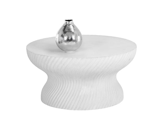 Sunpan - MIXT Cara Coffee Table - White - 107284_CLOSEOUT view 1