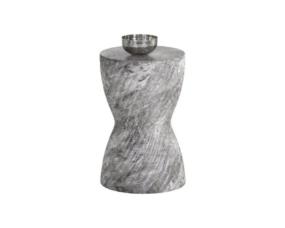Sunpan - MIXT Cara End Table - Marble Look - Grey - 106775_CLOSEOUT view 1