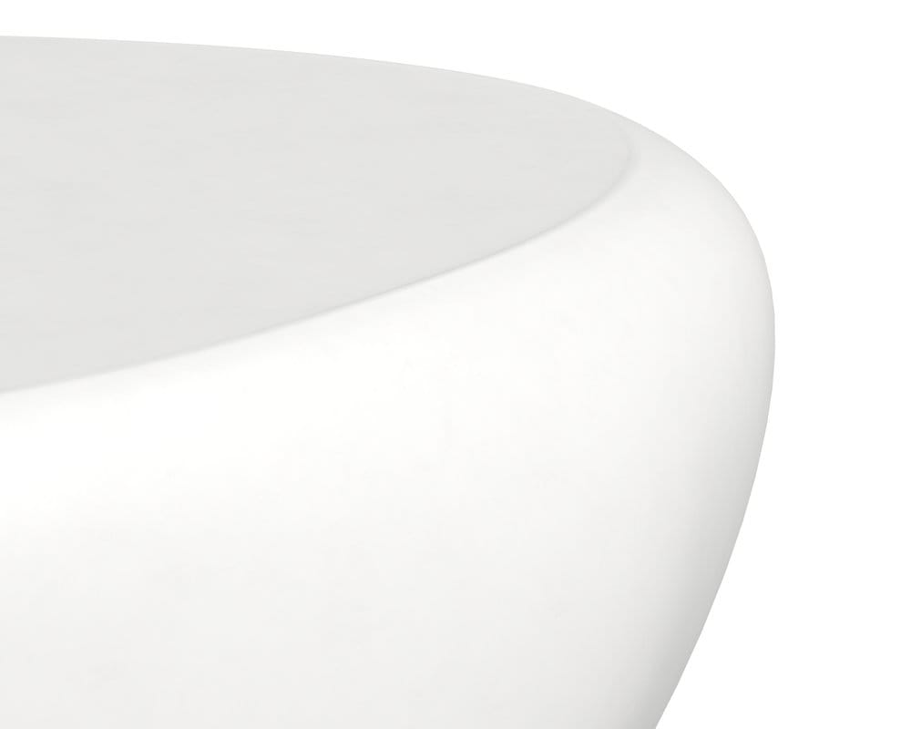 Sunpan - MIXT Corvo Coffee Table Small - White - 110745 view 5