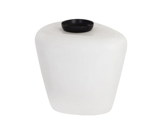 Sunpan - MIXT Corvo End Table - White - 108490_CLOSEOUT view 1