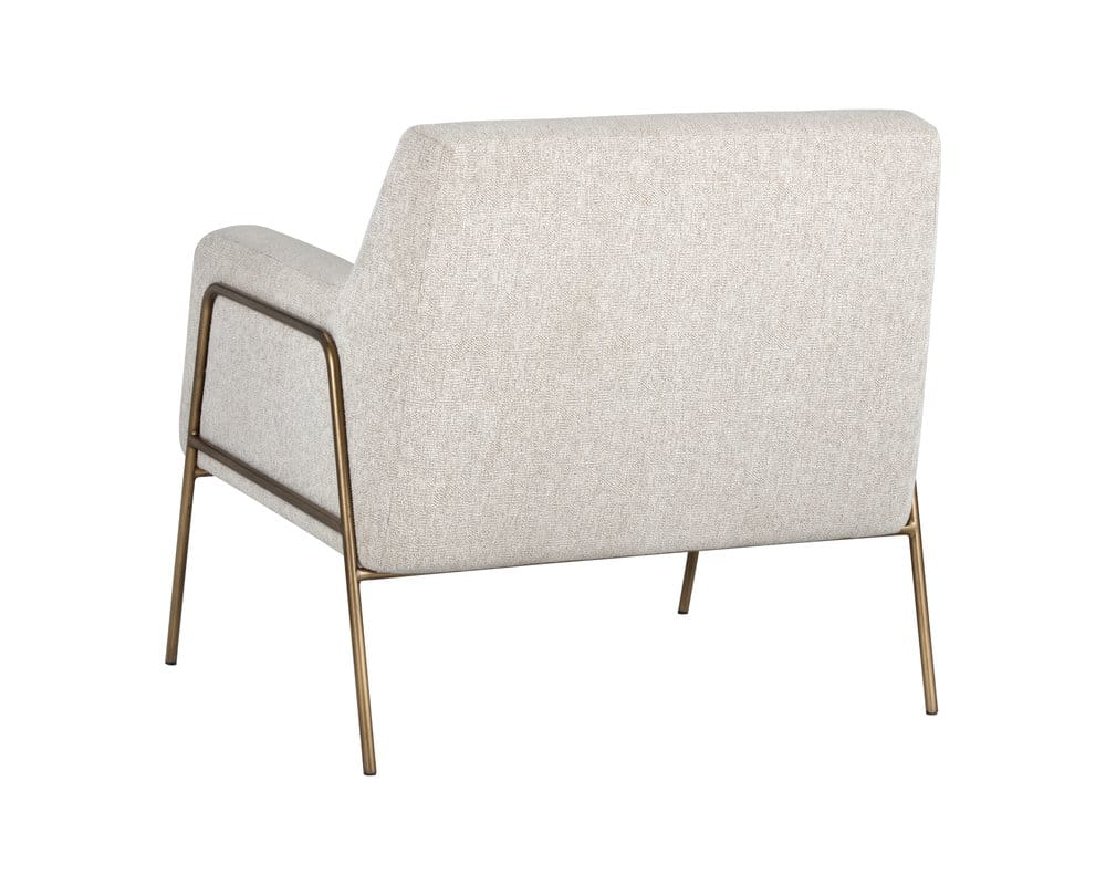 Sunpan - MIXT Cybil Lounge Chair - Dove Cream - 105017 view 4