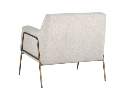 Sunpan - MIXT Cybil Lounge Chair - Dove Cream - 105017 view 4