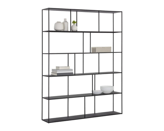 Sunpan - MIXT Eiffel Bookcase Extra Large - Black - 105939 view 1