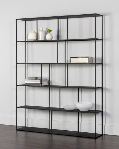 Sunpan - MIXT Eiffel Bookcase Extra Large - Black - 105939 view 3