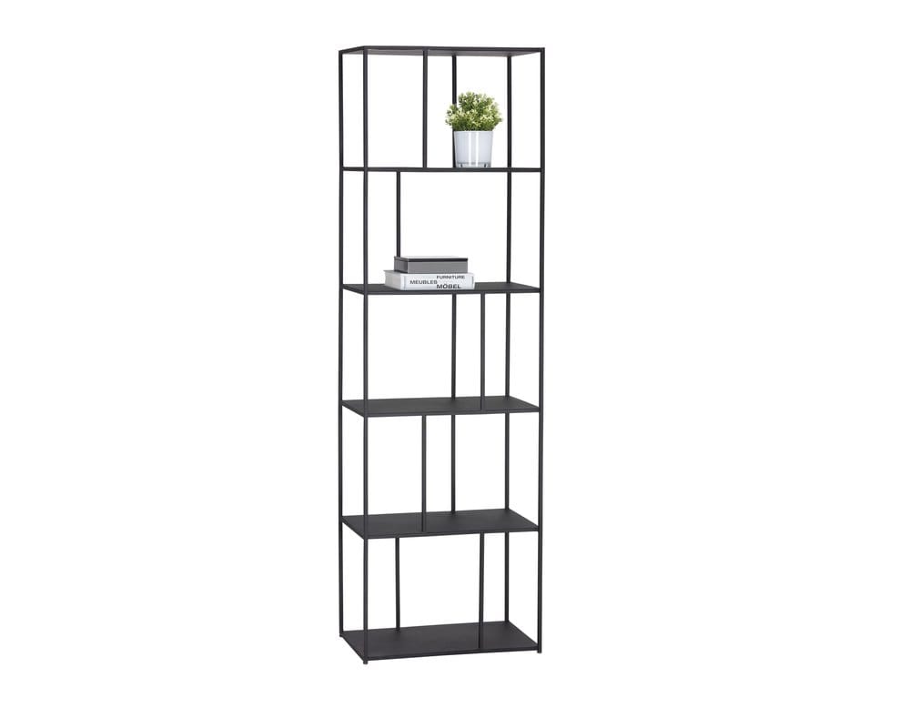 Sunpan - MIXT Eiffel Bookcase Small - Black - 104405 view 1
