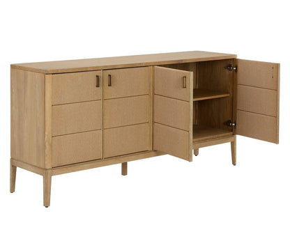 Sunpan - MIXT Etienne Sideboard - Rustic Oak - 110122 view 4