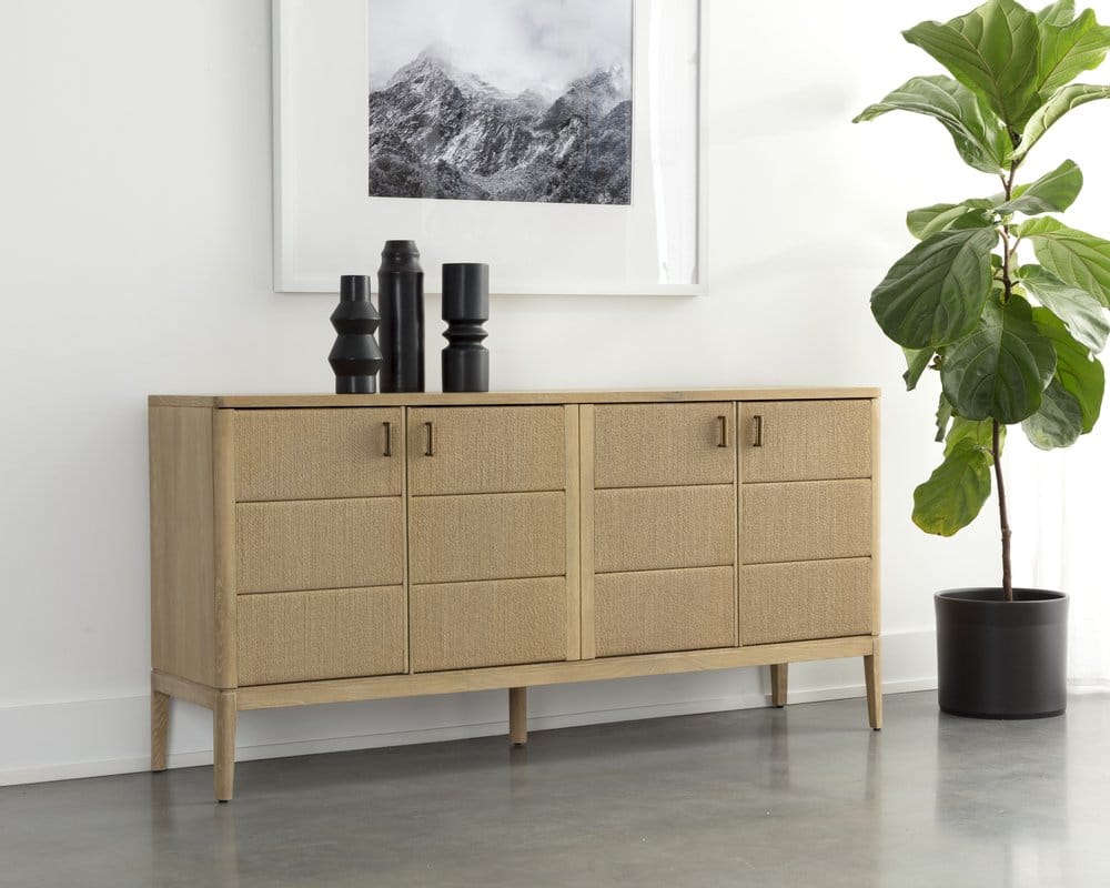 Sunpan - MIXT Etienne Sideboard - Rustic Oak - 110122 view 5