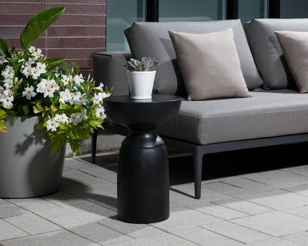 Sunpan - MIXT Goya End Table - Black - 101364 view 4